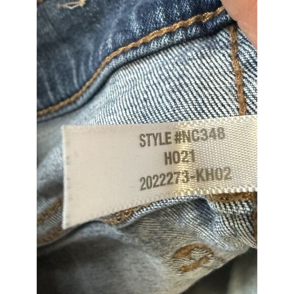 Madewell Stovepipe Jeans Womens 27 High Rise Ankle Stretch Classic Blue Denim - Picture 16 of 16